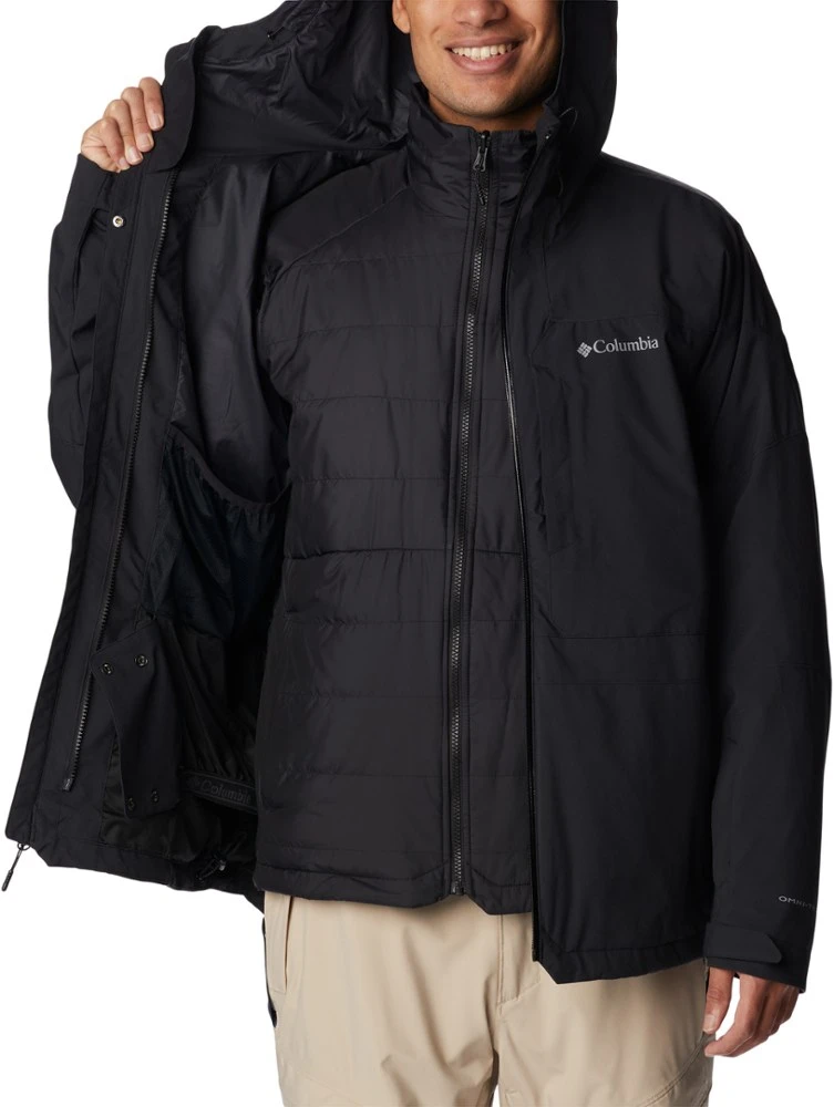 Black - Columbia Powder Canyon Interchange 3-in-1 Jacket - Men's Columbia Powder Canyon Interchange 3-in-1 Jacket - Men's -Columbia Sales Shop 032889c5 ac32 445b a29b 42a854f9ee61