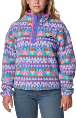 Columbia Helvetia Cropped Half-Snap Fleece Pullover - Women's -Columbia Sales Shop 13eef511 99fc 4d1b a8a9 85c64a243ee5