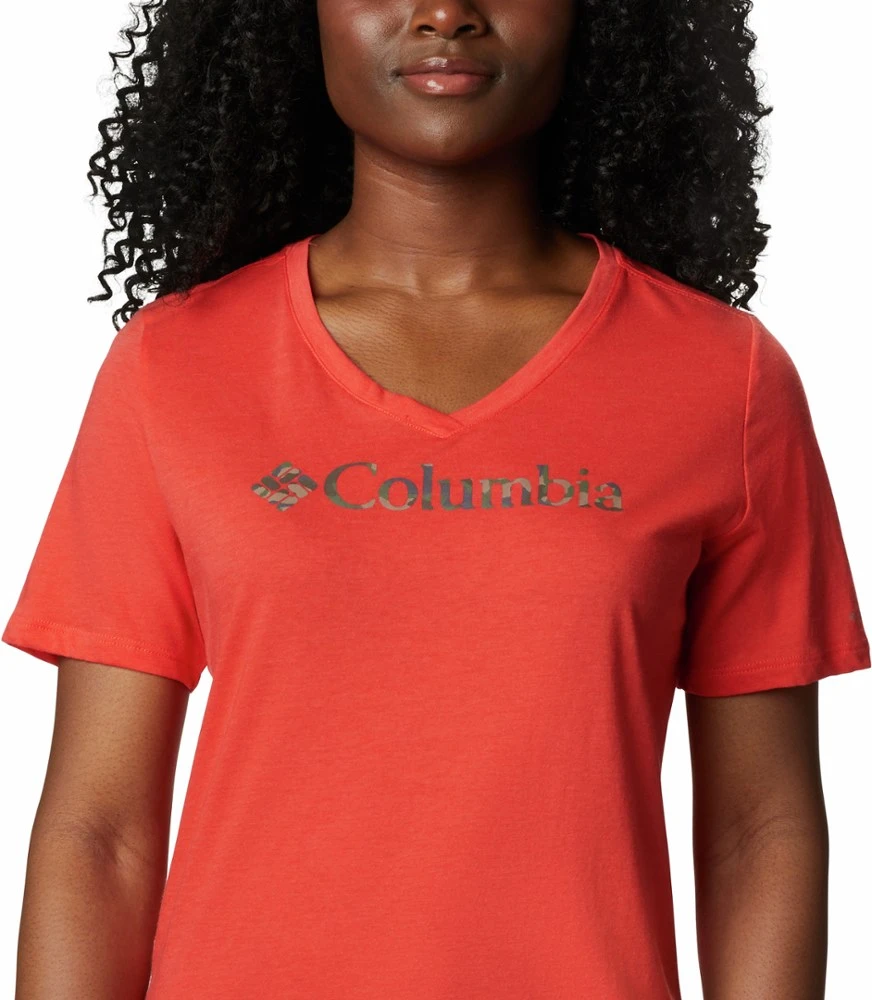 Bright Poppy Heather - Columbia Mount Rose Relaxed T-Shirt- Women's Columbia Mount Rose Relaxed T-Shirt- Women's -Columbia Sales Shop 144b5678 a419 484b b79c 940e56952380