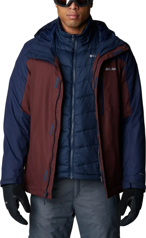 Elderberry/Collegiate Navy - Columbia Whirlibird IV Interchange 3-in-1 Jacket - Men's Big Sizes Columbia Whirlibird IV Interchange 3-in-1 Jacket - Men's Big Sizes -Columbia Sales Shop 15610c48 4432 4d6e 8a5e 3a115b1959f0