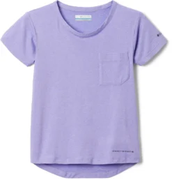 Columbia Tech Trail T-Shirt - Girls' -Columbia Sales Shop 2a515a0b 5d8e 4a23 9614 7d6ac9534b5f