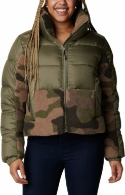 Columbia Leadbetter Point Sherpa Hybrid Insulated Jacket - Women's -Columbia Sales Shop 2cc7a46a a663 4543 a9da e35a31ebc470