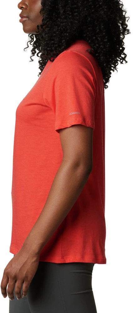 Bright Poppy Heather - Columbia Mount Rose Relaxed T-Shirt- Women's Columbia Mount Rose Relaxed T-Shirt- Women's -Columbia Sales Shop 3b0961bf 3598 4bab a0b4 528090f1c886
