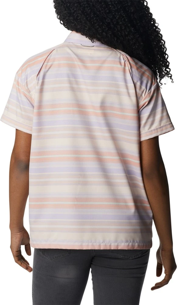 Peach/Painted Hills Stripe - Columbia Silver Ridge Utility Shirt - Women's Columbia Silver Ridge Utility Shirt - Women's -Columbia Sales Shop 411e3d65 c82e 4fa9 951b 47de7b3739a0