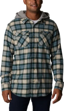 Columbia Flare Gun Flannel Hoodie - Men's -Columbia Sales Shop 43f22194 15bc 4515 91ad a9740b914bae