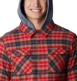 Columbia Flare Gun Flannel Hoodie - Men's -Columbia Sales Shop 48031e42 2b21 4c58 9192 cc43b20bae4e