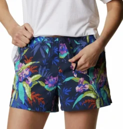 Columbia Sandy River II Printed Shorts - Women's -Columbia Sales Shop 5e622cdb 2d00 4325 bcdc c18e481bdcf4