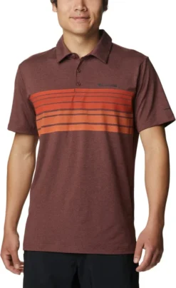 Columbia Tech Trail Novelty Polo Shirt - Men's -Columbia Sales Shop 6b635cb6 5d19 492f 9075 bb53fb01829b