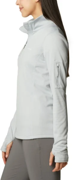 Columbia Park View Grid Fleece Half-Zip Jacket - Women's -Columbia Sales Shop 76ad859e 02ba 4642 9313 dad6107b4c4f