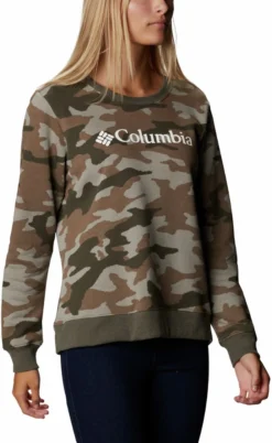 Columbia Columbia Logo Printed Crew Sweatshirt - Women's -Columbia Sales Shop 86e3feaf 6704 4022 9349 984dccd1df42