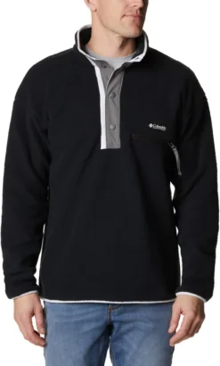 Columbia Helvatia Half-Snap Fleece Pullover - Men's -Columbia Sales Shop 976e5a76 9dc1 4435 ad46 7a407b977eed