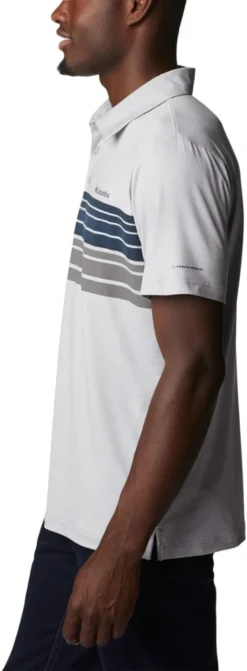 Columbia Tech Trail Novelty Polo Shirt - Men's -Columbia Sales Shop 9f268556 07ed 44d8 9051 197cea9d2582