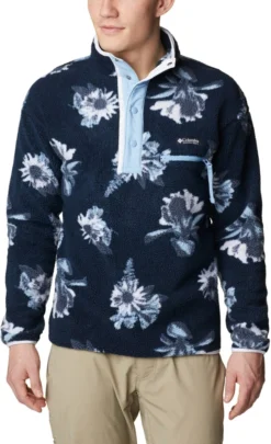 Columbia Helvatia Half-Snap Fleece Pullover - Men's -Columbia Sales Shop a535c510 4c0d 4e91 b02f 041ef1ac85d1