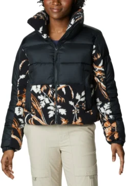 Columbia Leadbetter Point Sherpa Hybrid Insulated Jacket - Women's -Columbia Sales Shop a7ec4492 e66c 43e8 8033 665d816fbdc5