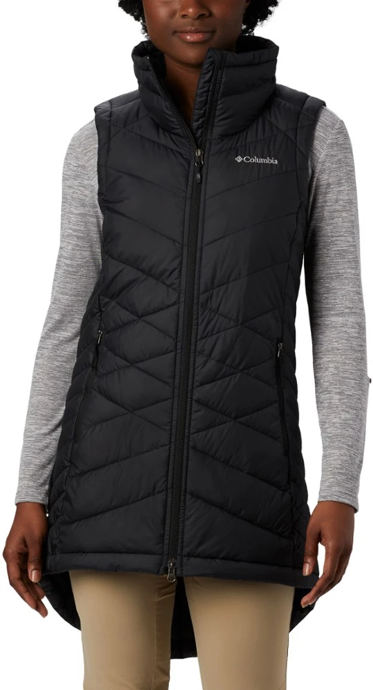 Black - Columbia Heavenly Long Insulated Vest - Women's Columbia Heavenly Long Insulated Vest - Women's -Columbia Sales Shop b09f6fcf be9a 4955 8246 3c631ed27bfb