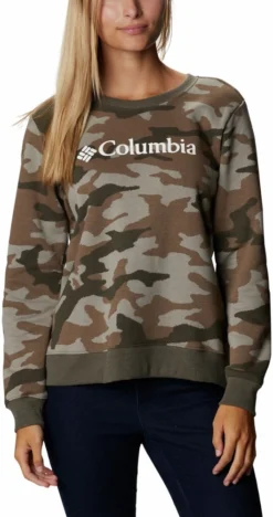 Columbia Columbia Logo Printed Crew Sweatshirt - Women's