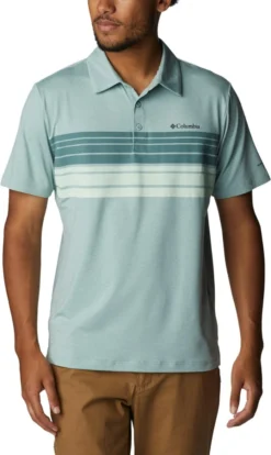 Columbia Tech Trail Novelty Polo Shirt - Men's -Columbia Sales Shop c8b4b9a2 65fb 4d16 8041 015494481d1e