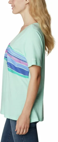 Columbia Bluebird Day Relaxed V-Neck Shirt - Women's -Columbia Sales Shop c9175601 861f 44cd b12c 292a4e342b3c