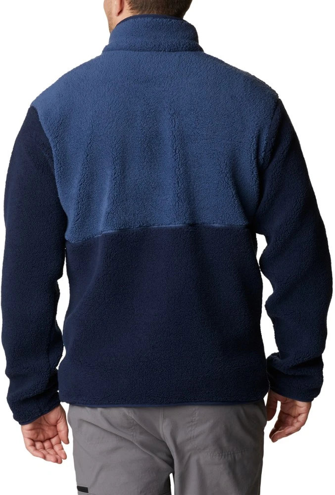 Dark Mountain/Collegiate Navy - Columbia Rugged Ridge Half-Snap Sherpa Fleece Pullover - Men's Columbia Rugged Ridge Half-Snap Sherpa Fleece Pullover - Men's -Columbia Sales Shop e8a03a2f cc29 4497 8435 dba33329376f