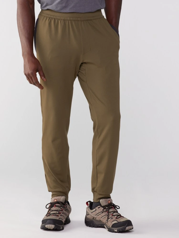 Olive Green - Columbia Tech Trail Knit Jogger Pants - Men's Columbia Tech Trail Knit Jogger Pants - Men's -Columbia Sales Shop faac4055 b6b1 4b0c a14d 61d24a99fe65